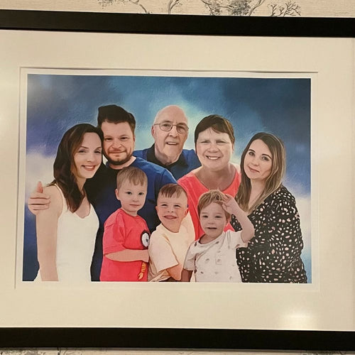 How Everyday Photos Can Become Beautiful Custom Portraits